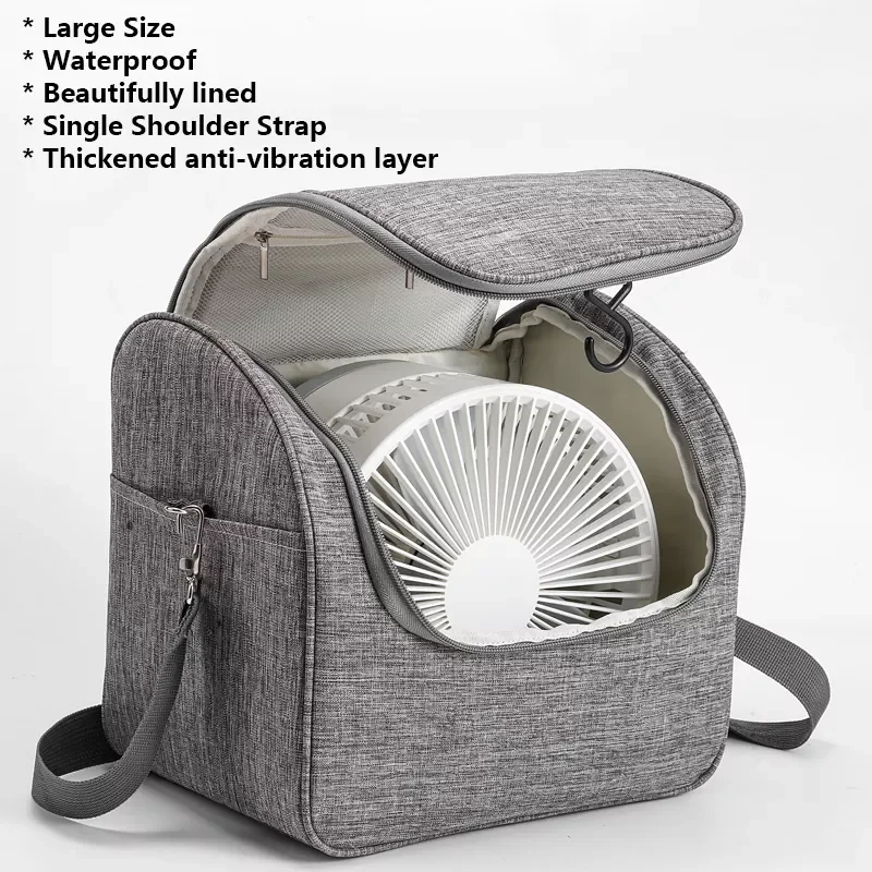 

Storage Bag for P10 Folding Fan Shoulder Hand Bag For Foldaway Fan Thickened Waterproof and Shockproof