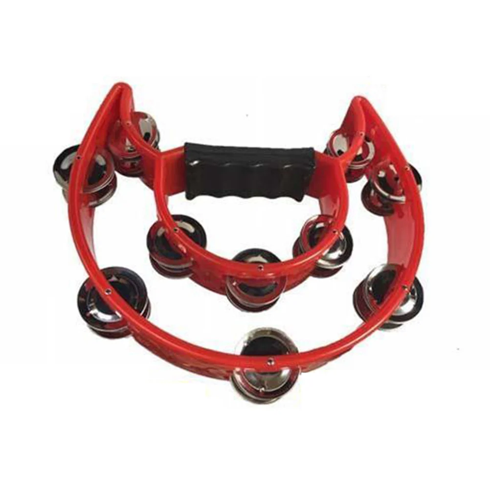 Музыкальный бубен двухрядная игрушка для детей ручной музыкальный инструмент