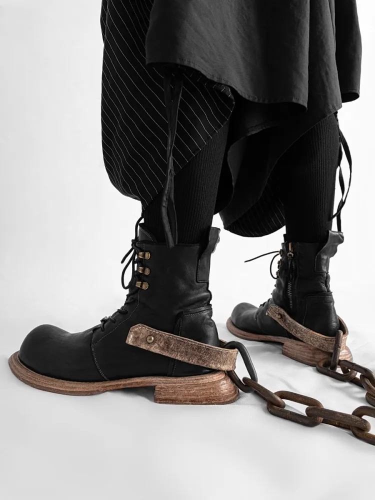 Рисунок 5 - Ботильоны мужские из натуральной кожи