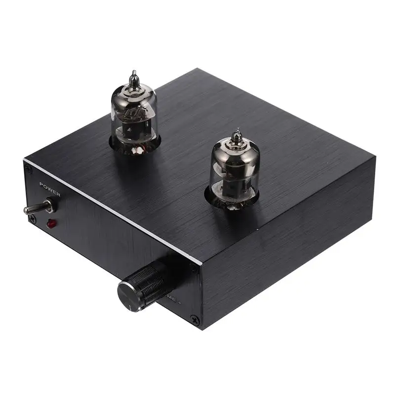 1Pc Audio Preamplifier Fine Safe Chic Home Power Amplifier 6J1 Tube HiFi Preamp |