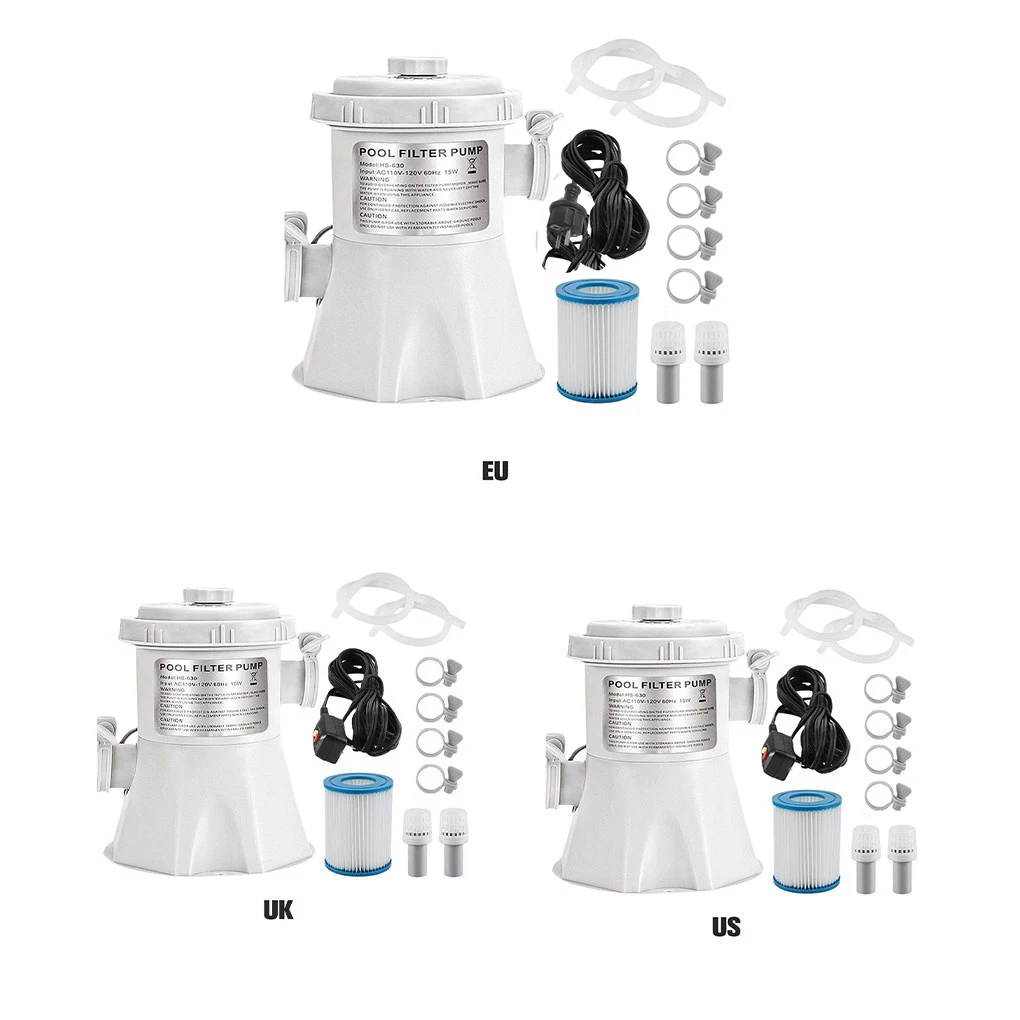 

Фильтрующий насос для бассейнов, очистители воды для ЕС, США, Великобритании, съемные насосы