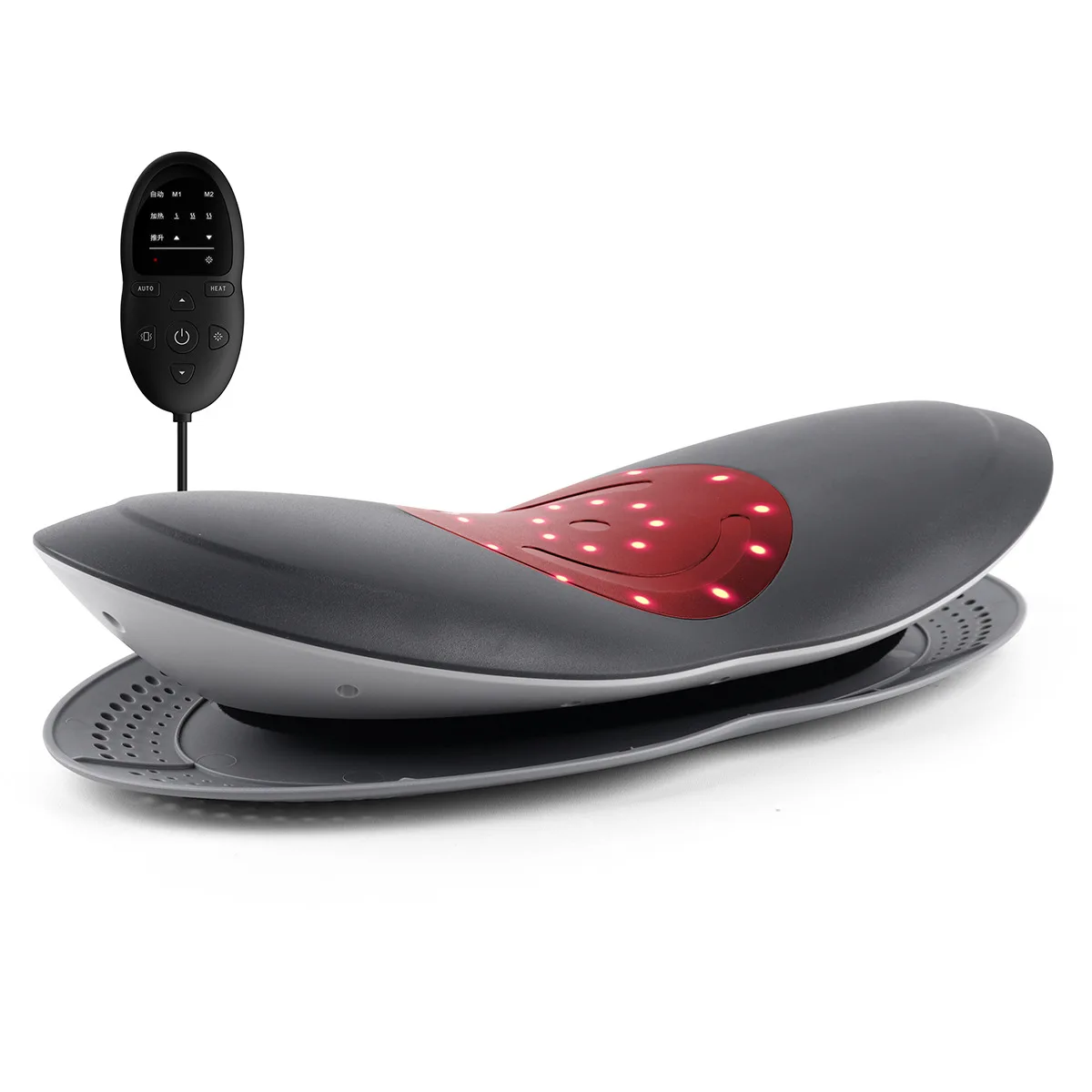 

Electric Neck Waist Massager Lumbar Traction Multifunctional Inflatable Hot Compress Vibration Air Pressure