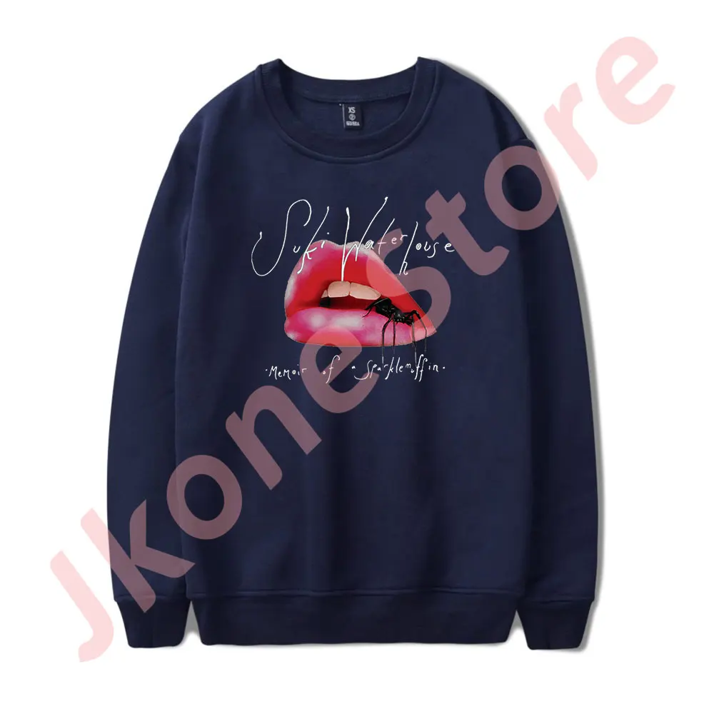 Футболка с длинными рукавами Suki Waterhouse MOAS Lips Memoir of a Sparklemuffin Tour Merch для женщин и