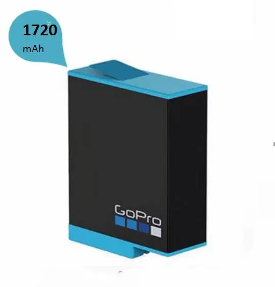 

100% Оригинальный заряжающий аккумулятор аксессуар для gopro Hero 11 Hero10 Hero 9 аккумуляторная батарея Черная Камера