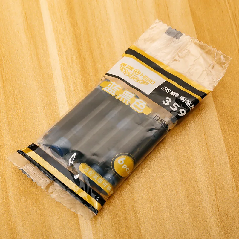 

Капсулы чернил для перьевых ручек ZYCC 3,4 мм 6 шт.