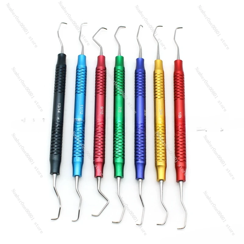 7 шт./набор скребок для зубных протезов