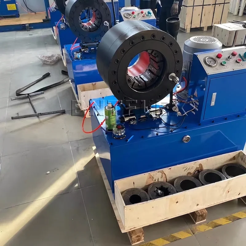 SP60 P20 BNT102 Обжимной станок 220 В 380 Гидравлический обжимной для шлангов