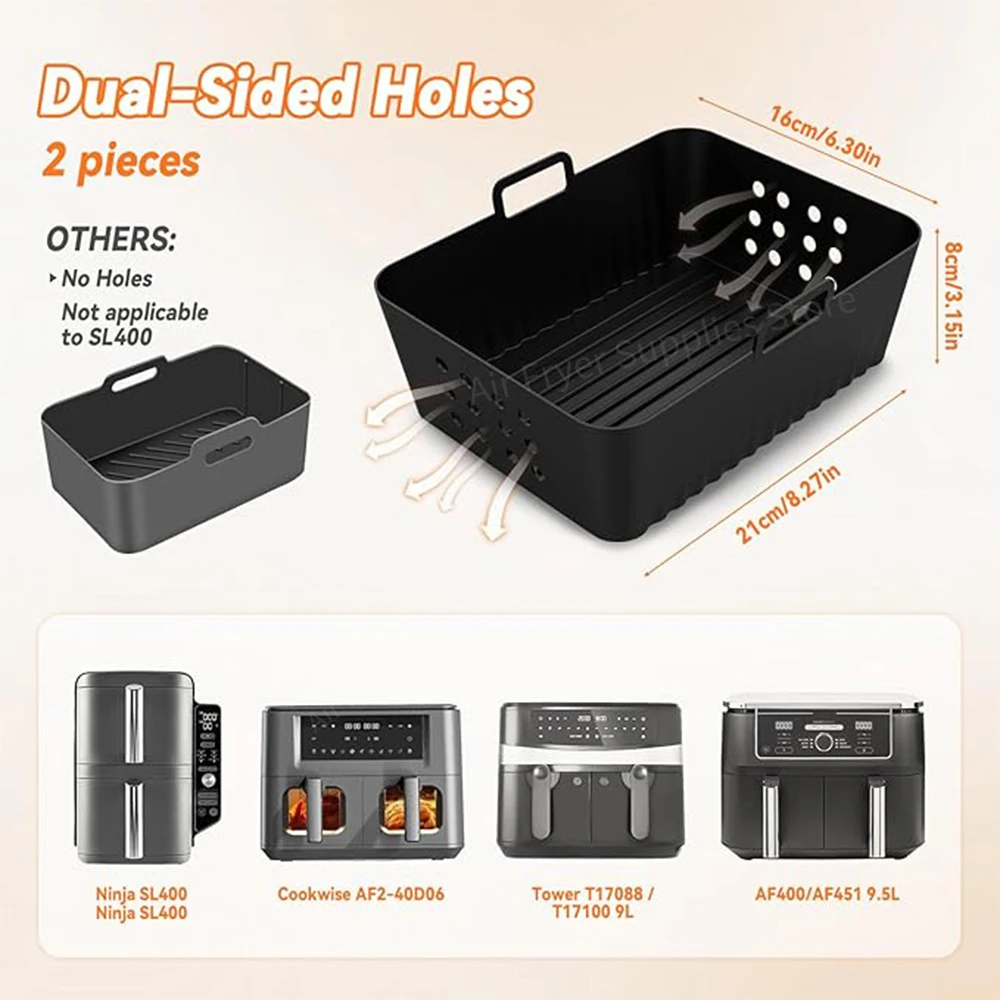 Силиконовые вкладыши для аэрофритюрницы Ninja