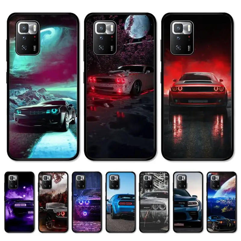 

Sports car D-Dodges C-Chargers Phone Case For Redmi Note 8A 7 5 Note8pro 8T 9Pro note 6pro Funda Capa