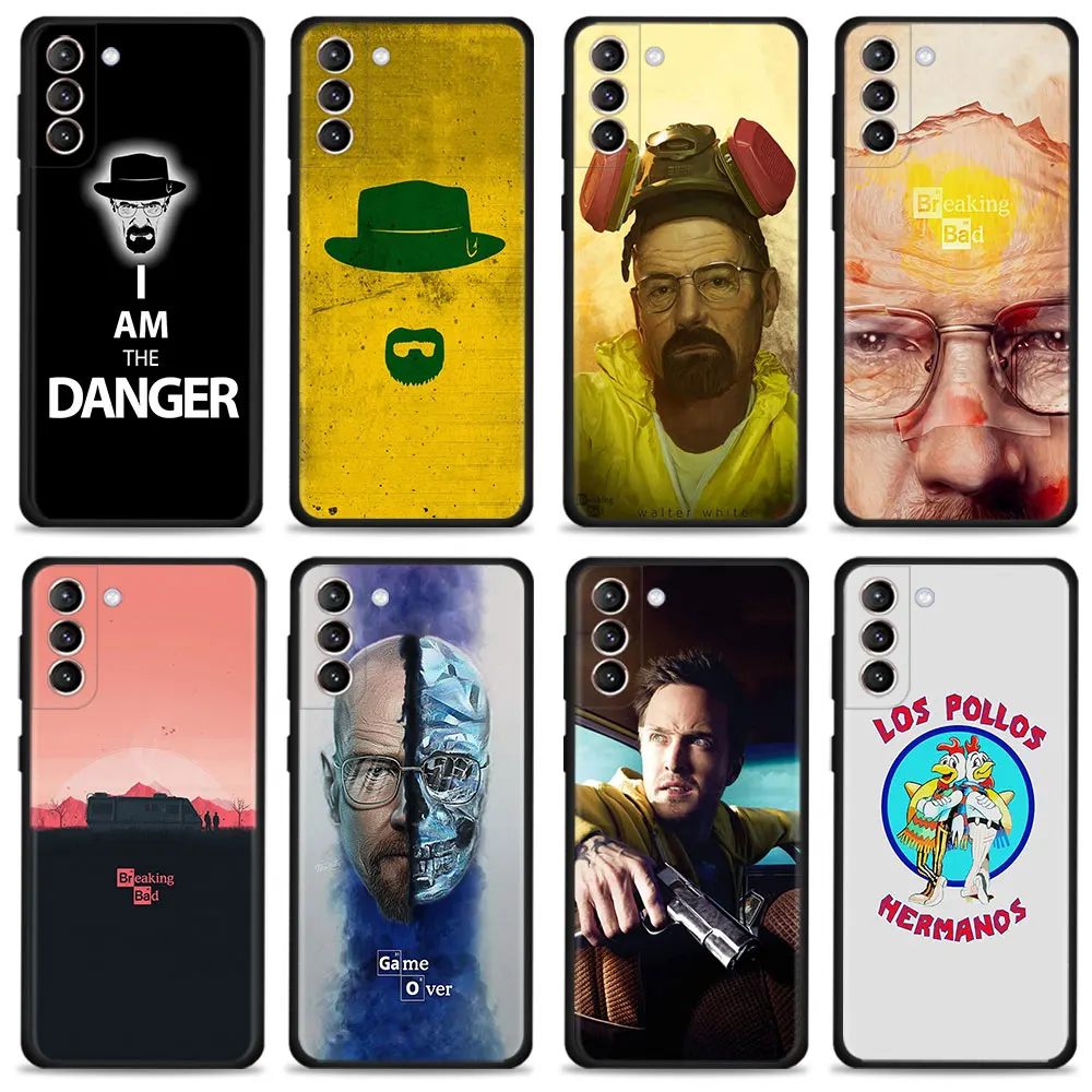 

Full TPU Phone Case Breaking Bad For Samsung S7 S10e S20 FE 2022 S21 Plus S22 Ultra 5G S9 S10 S8