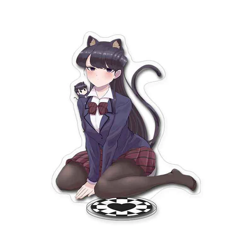 15 см аниме Komi-san wa Komyushou Desu акриловые очаровательные персонажи орнамент