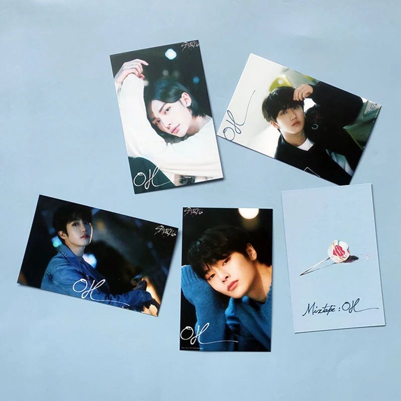 8 шт./компл. Kpop бродячие Детские фотооткрытки персональные HD печатные утолщенная