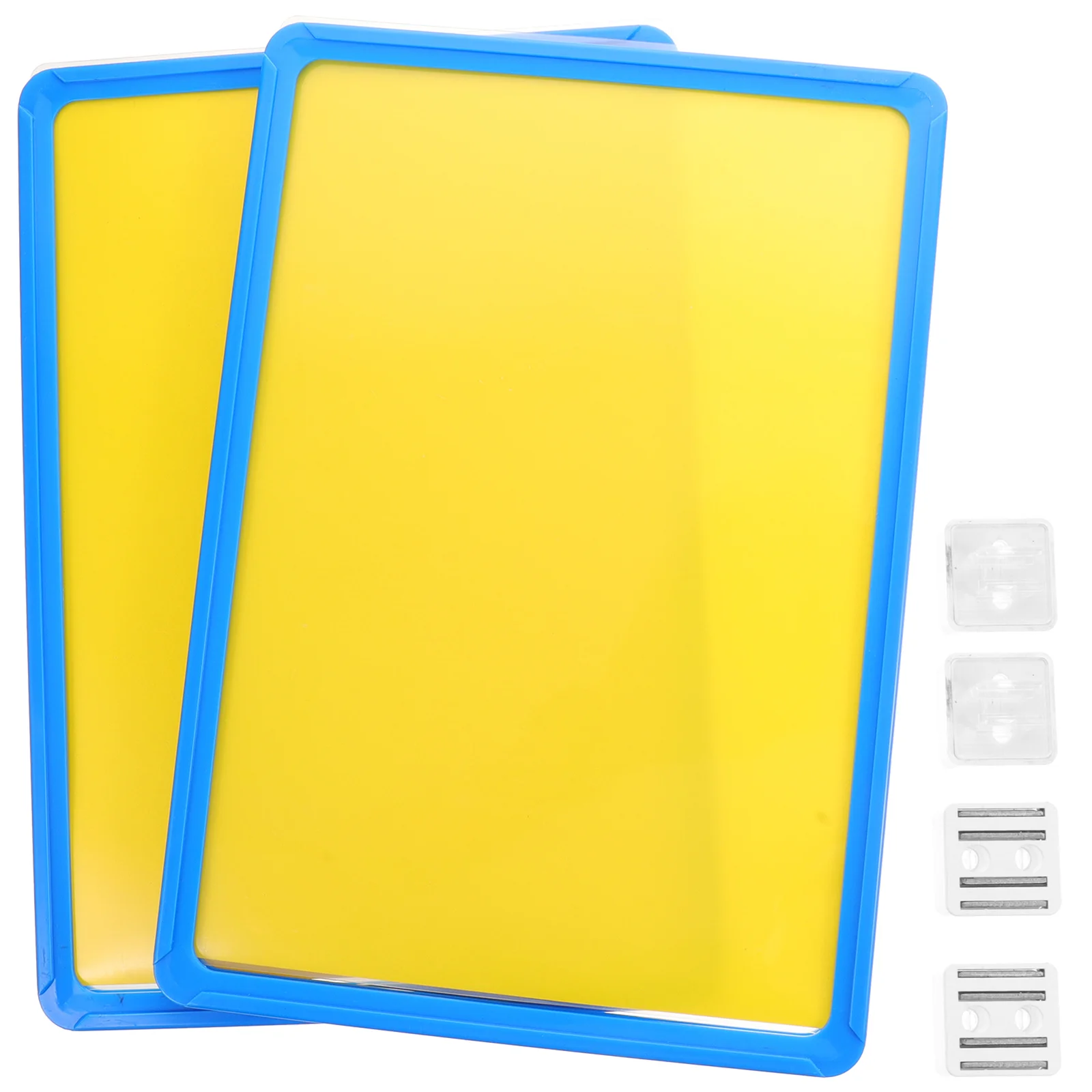 

2 Pcs Nameplate Jewelry Magnets Professional Price Tag Signage Magnetic Boards Abs Tags Shopping Supermarket Supply