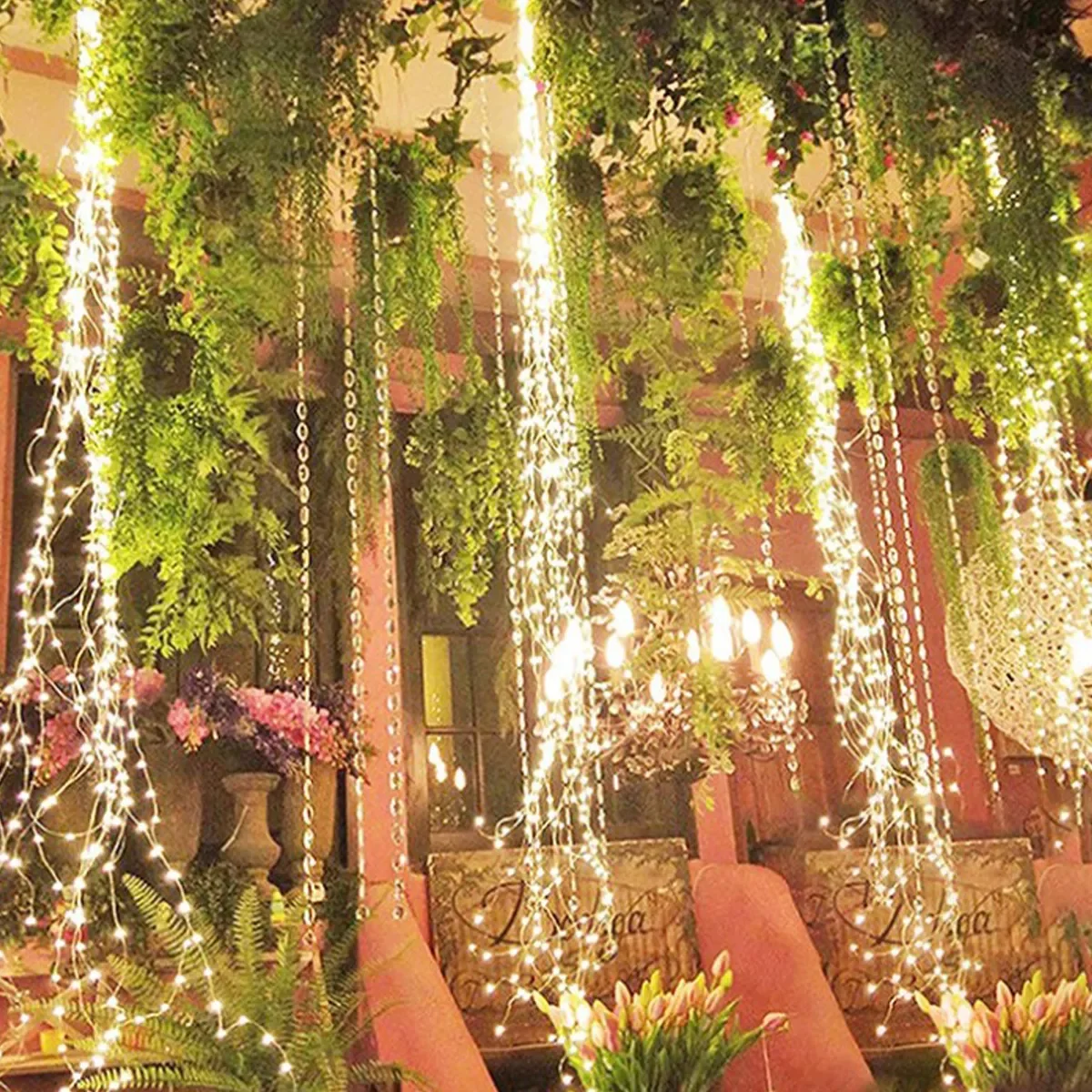 

Светодиодная уличная гирлянда, водонепроницаемая, IP65, 280 светодиодный