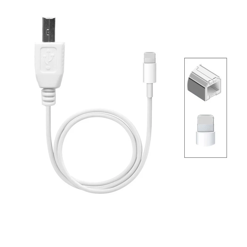 Type B MIDI Cable USB Converter For iPhone iPad Piano Keyboard Audio Interface Casio Yamaha Compatible With iOS 10.3.2 |