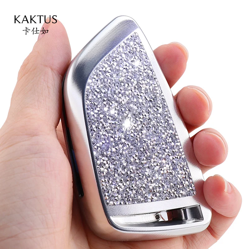 

For BMW Aluminum Alloy Car Key Case Key Chain 5 Series 530 Blade 525 325li X5 X3 X1 X2