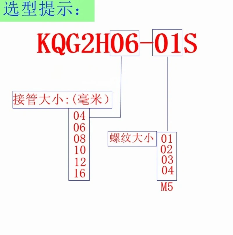 10 шт. быстроразъемные соединители из нержавеющей стали KQG2H04 06 08 10 12 16-01S 02S 03S 04S -M5 (art.: 3920d4e70fa30) - 3920d4e70fa30