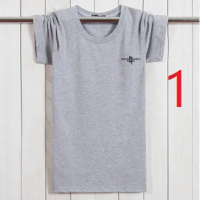 

fat short-sleeved T-shirt plus fertilizer men's round neck special loose bottoming shirt T-shirt tide