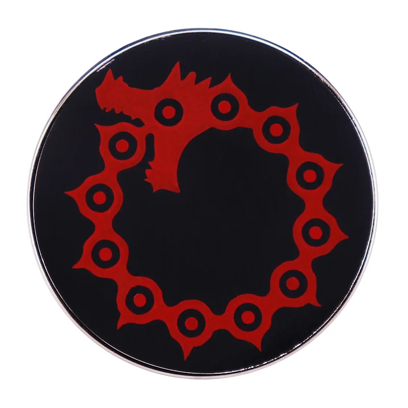 

Брошь дракон из японского аниме «Семь смертных грехов»