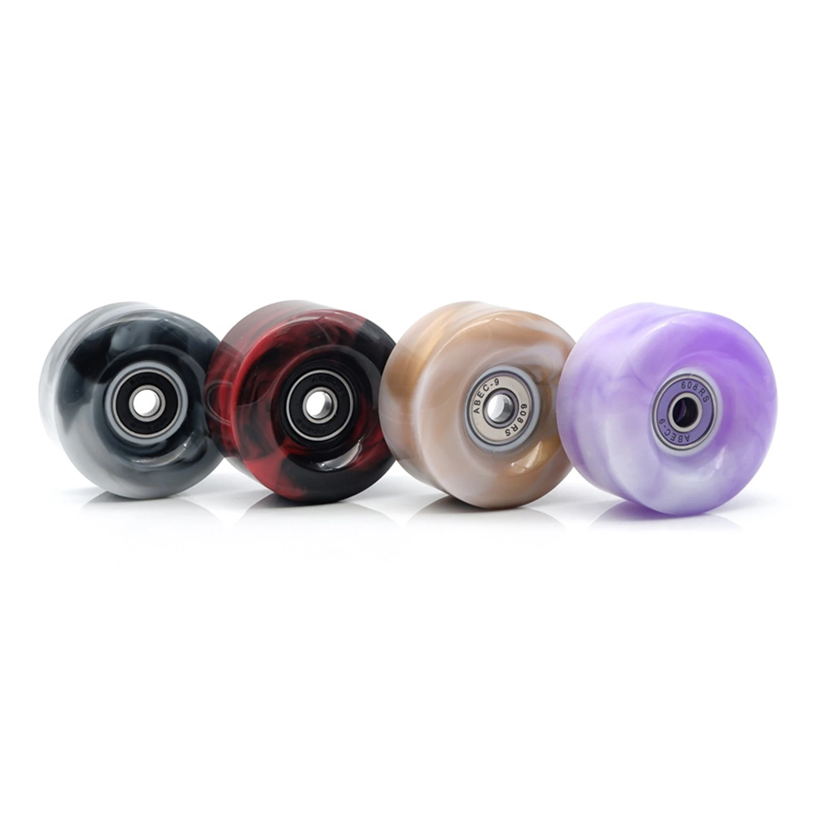 

Roller Skate Wheels 58mm X 32mm Double Row Roller Skate Bearing Wheel RB Mixed Color Roller Wheels Inline Skating Sliding Wheels