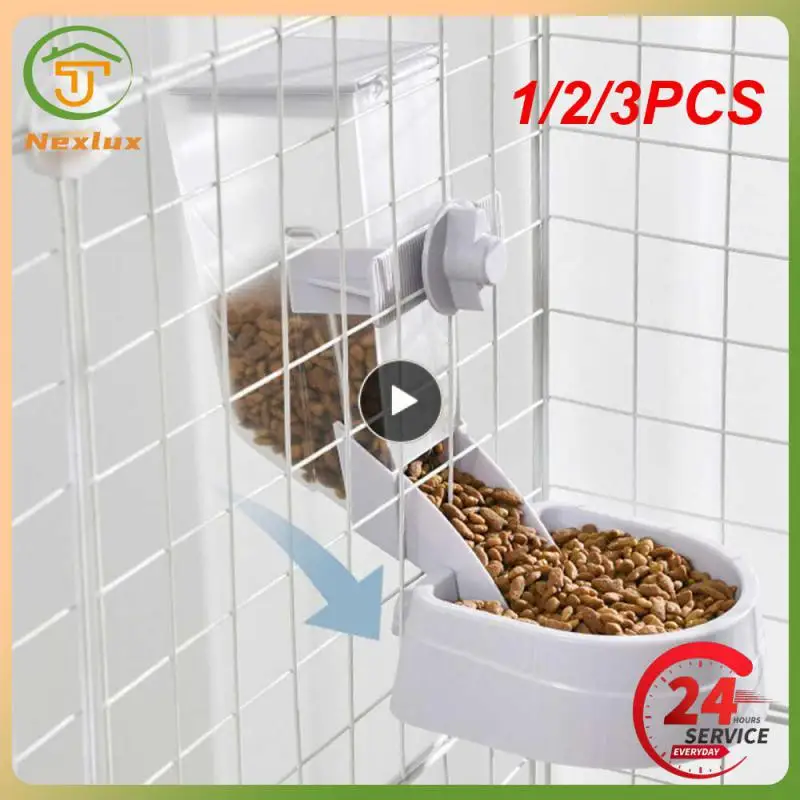 

Автоматические миски для домашних животных, автоматическая клетка для питомцев, емкость для воды для домашних животных, контейнер для пищевых продуктов, емкость для щенков, кошек, кроликов, 1/2/3 шт.