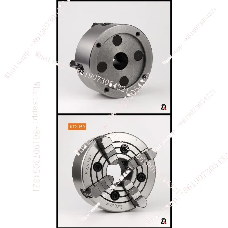 K72-125160200250 (4,926,37,879,84 фута) 4-кулачковый независимый токарный станок, ручной патрон для механического токарного станка для обработки древесины (art.: 3920d4b59cdaf) - 3920d4b59cdaf
