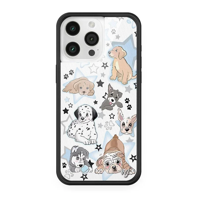 Чехол для телефона с 3D щенком, далматинский хаски, 2025 год, для iPhone 13, 12, 14, 15, 16 Pro Max, японская собака, милый мультфильм, защита от WF (art.: 3920caffd2ec3) - 3920caffd2ec3