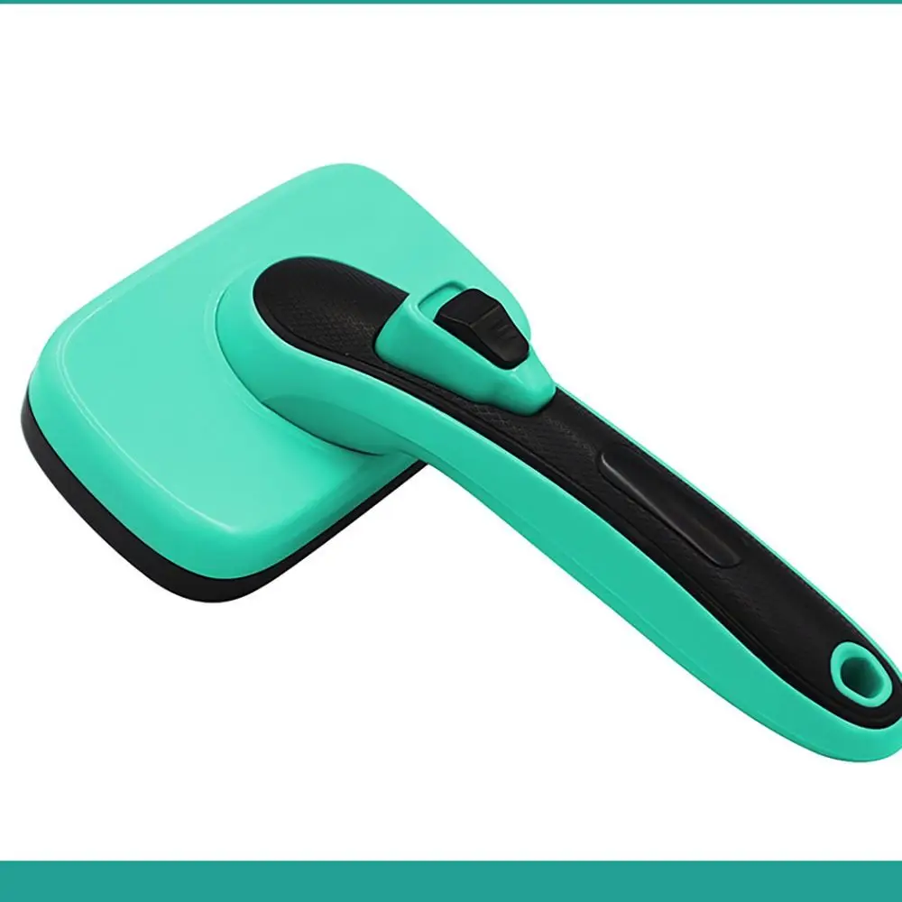 

Telescopic Dog Hair Brush Anti Slip Handle Open Knot Pet Hair Remover Does Not Harm The Skin Stainless Steel Needle Pet Brush