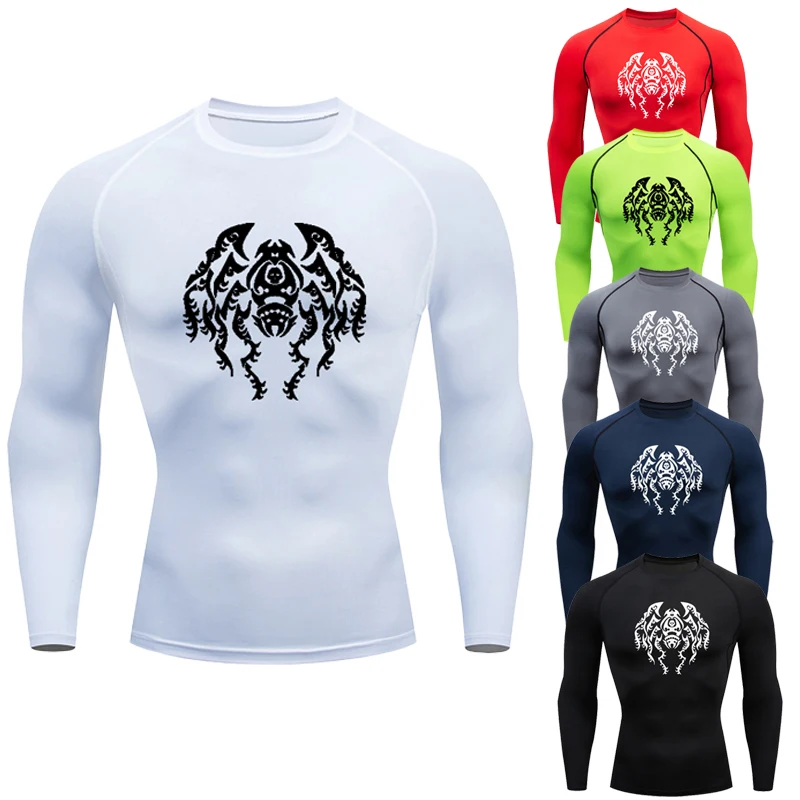 

Anime Tokyo Revengers Logo Print Men's Long Sleeve Fitness Running Sportswear Compression Tight Training Long Sleeve Men's Tops