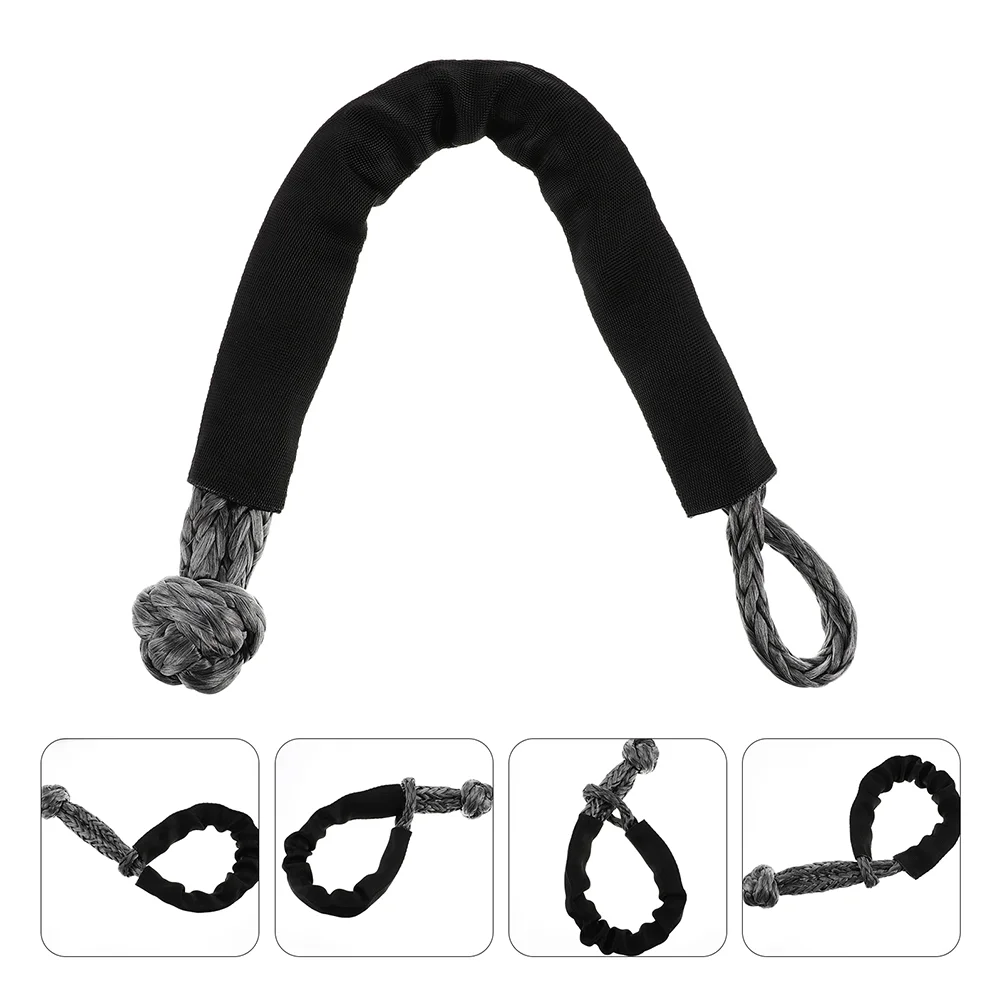 

Nylon Tow Rope Heavy Duty Tow Strap Strength Tow Strap Winch Shackle Soft Shackle Tow Rope Outdoor Shackle Rope