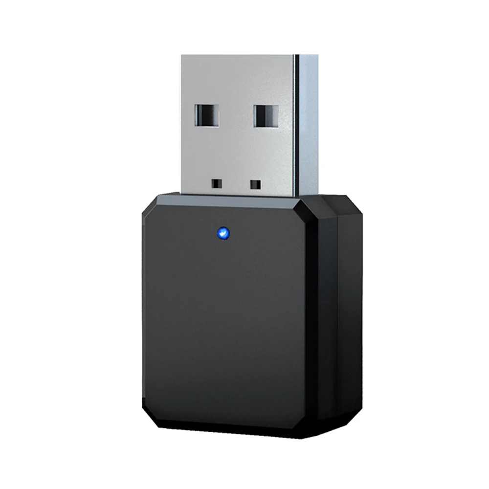 Аудиоприемник KN318, Bluetooth-совместимый, 5,1 дюйма, двойной выход, AUX, USB, поддержка громкой связи, беспроводной видеоприемник, аудиоадаптер