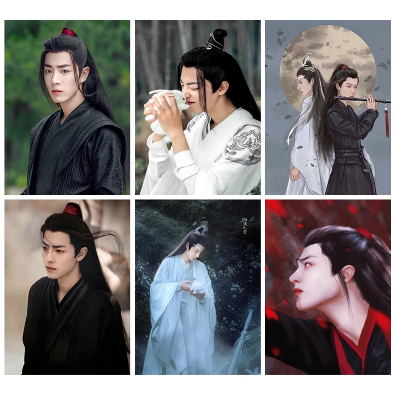 

Diy Full Drill Chen Qingling Wang Yibo Xiao Zhan Diamond Painting Cross Stitch Mosaic Embroidery Art for Decoration