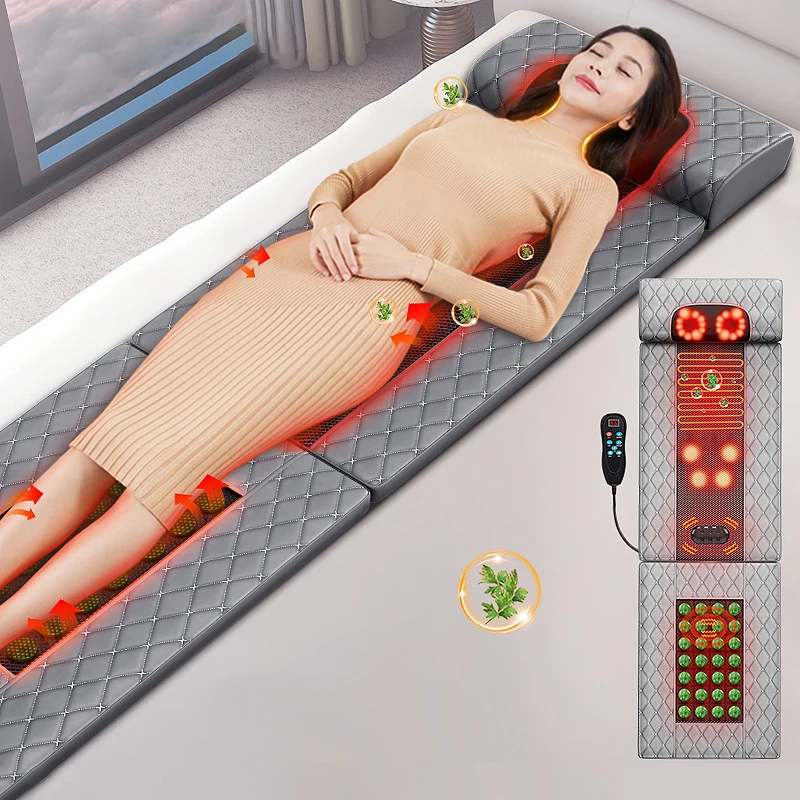 

Fully Automatic And Multi-Functional Cervical Spine Lumbar Cushion For Leaning On Household Whole Body Massager Electric Massage