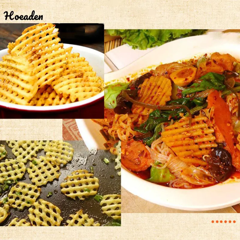 Ручная Картофельная решетка деревянная овощерезка фотоинструмент лезвие из