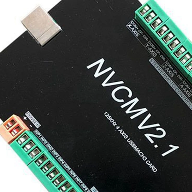 NVCM Mach3 USB-интерфейс Контроллер движения с ЧПУ Nvcm 6-осевая карта управления