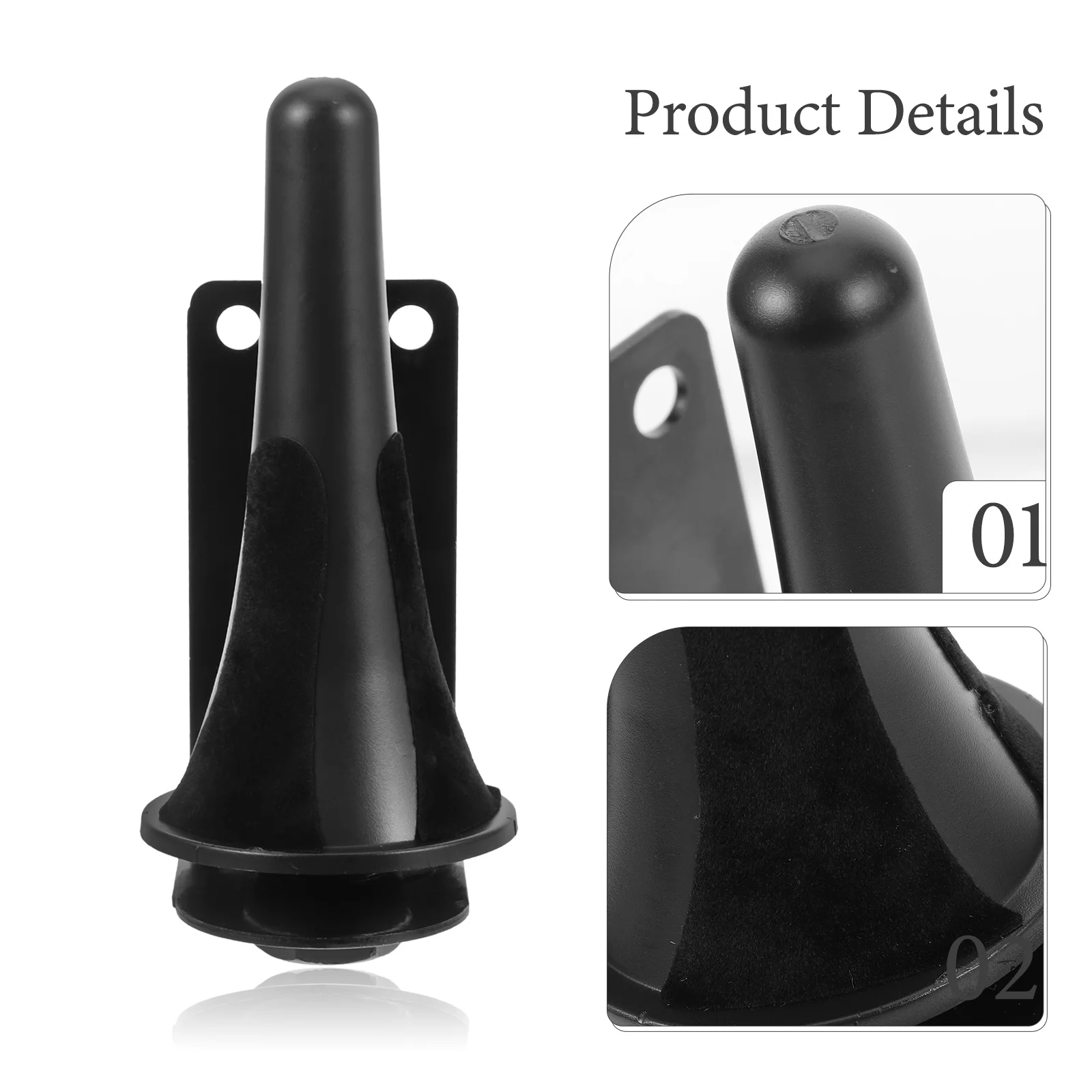 Маленький настенный кронштейн с рогом домашняя вешалка для духовых инструментов