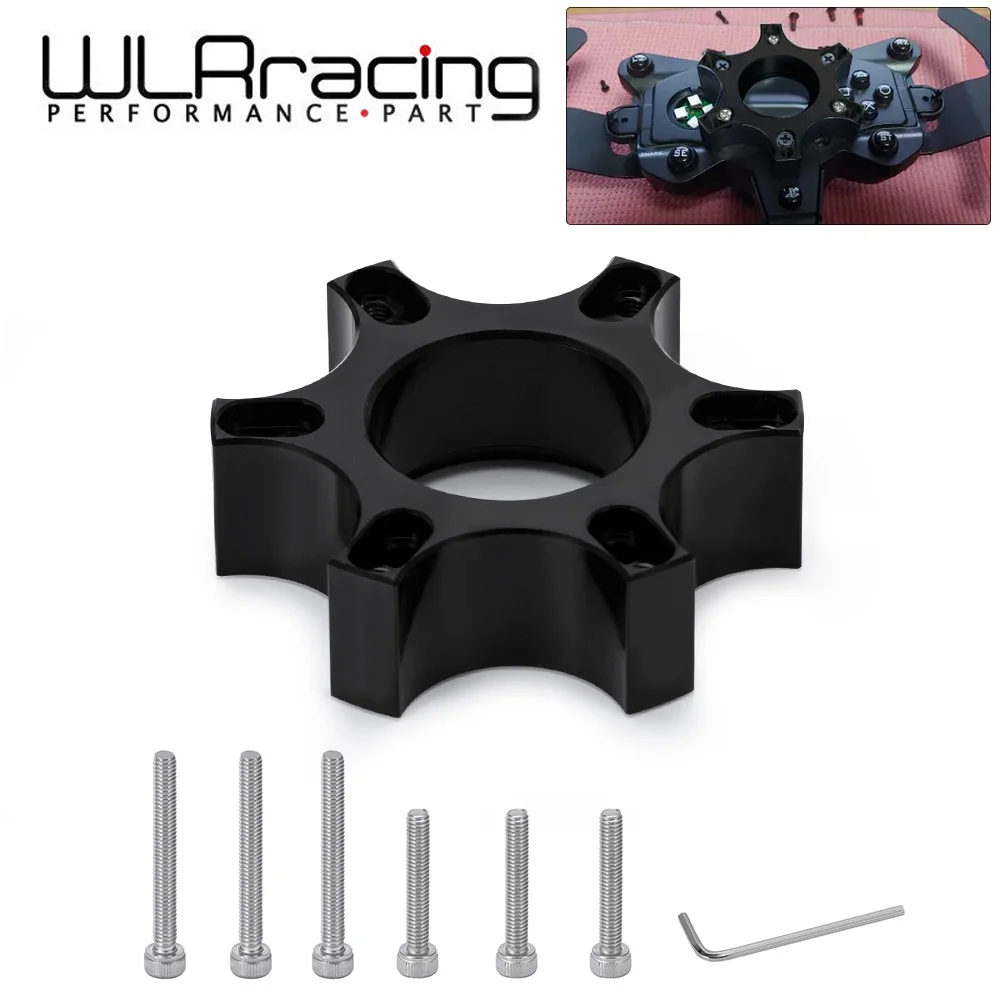 Aluminum alloy 70mm Wheel Spacers Adapter Plate Ring for Thrustmaster T300RS Steering Wheel upgrade Steering Wheel Adapter Plate