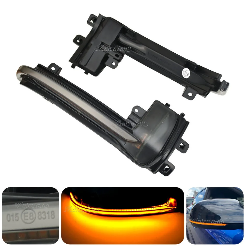 

2x Dynamic Blinker Mirror Light LED Turn Signal Side Indicator For Audi A3 8P A4 A5 B8.5 RS3 RS4 RS5 S5 2010 2011 2012-2015 2016
