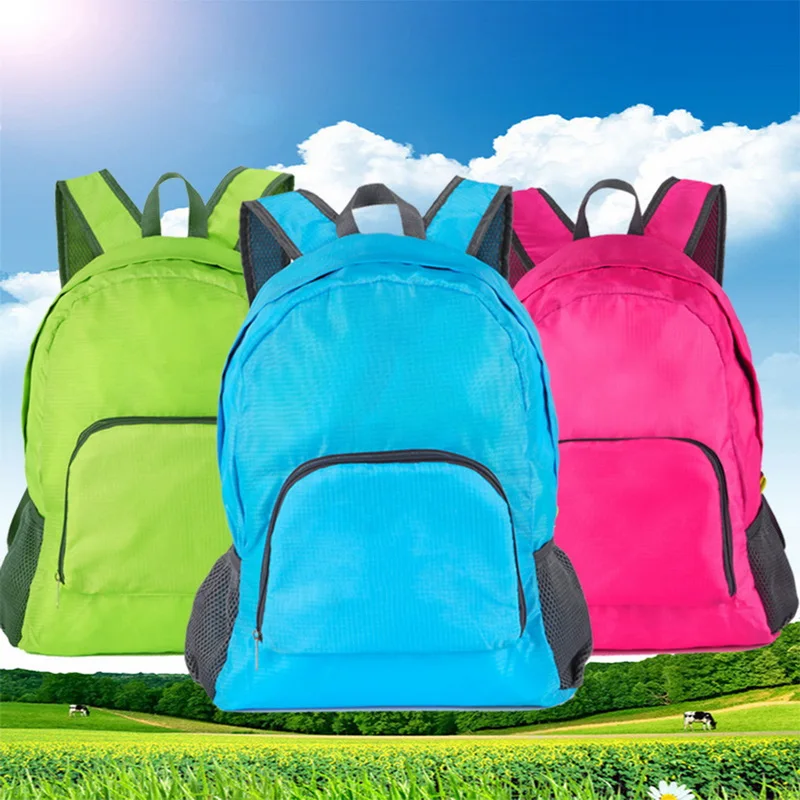 Походная сумка легкий складной водонепроницаемый нейлоновый рюкзак для мужчин и