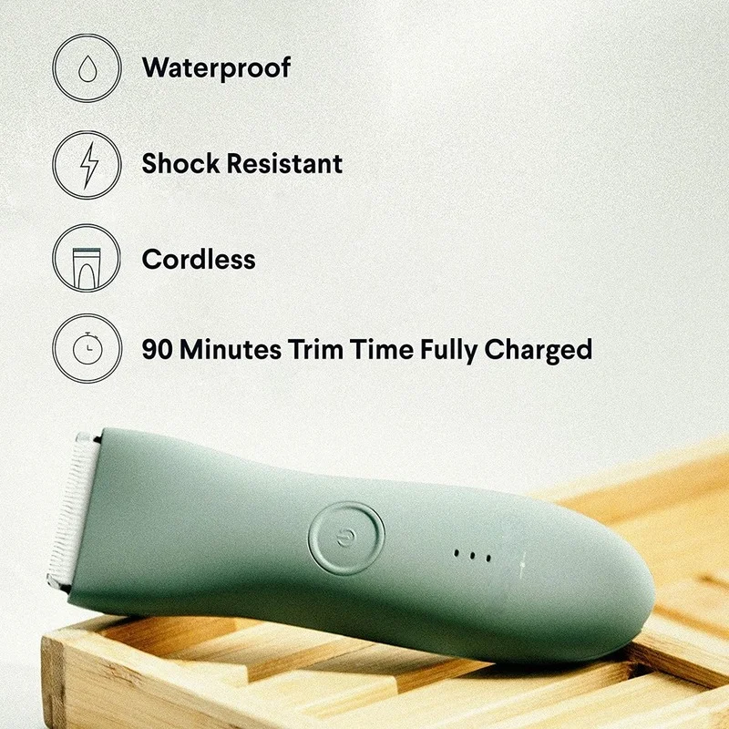 Триммер для волос электрический триммер ниже пояса мужчин легко намокаемый