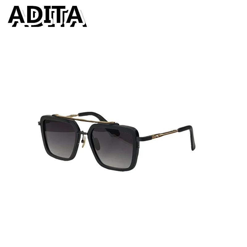 A DITA MACH SEVEN size 56-16-130 Top High Quality Sunglasses for Men Titanium Style Fashion Design Sunglasses for Women With Box