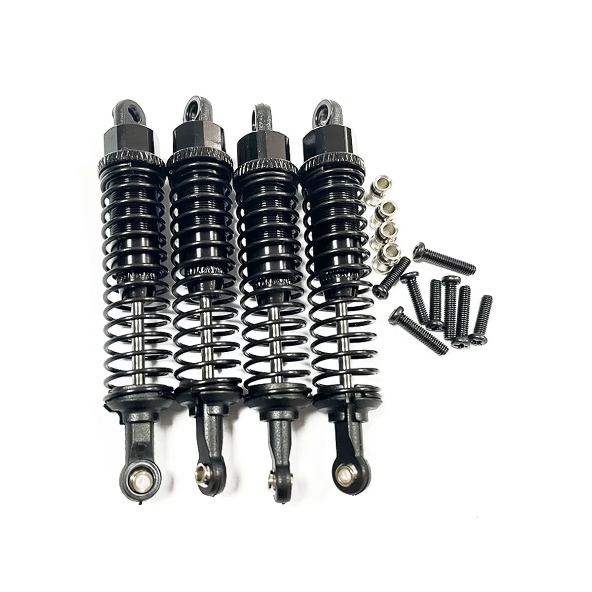 

4Pcs Metal Oil Shock Absorber Damper for LAEGENDARY BEZGAR 1/12 1/16 RC Car Upgrade Parts Accessories,6