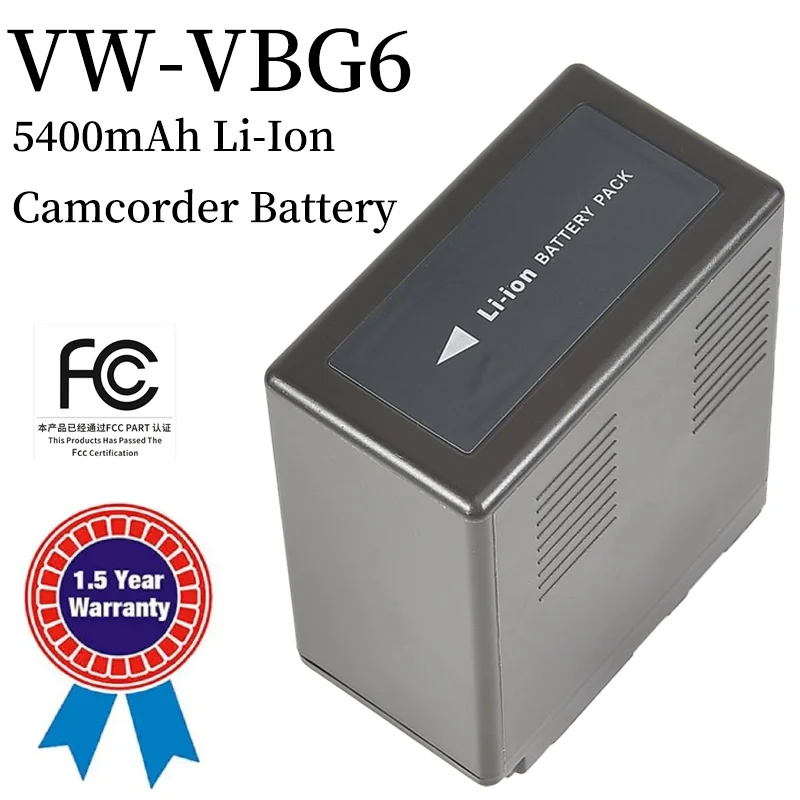 Battery+fast Lcd Dual Charger For Panasonic Ag-ac160a,ag-ac7