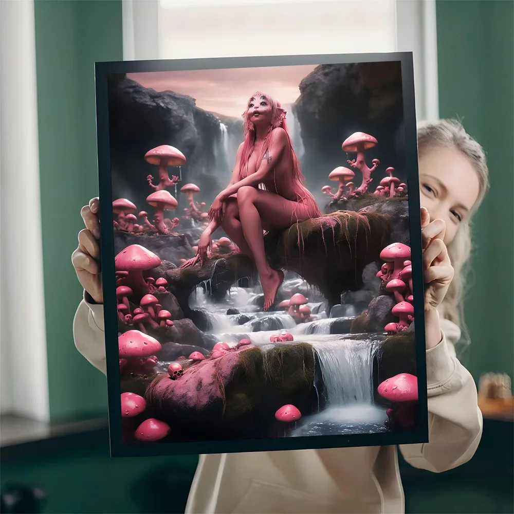 Singer M-Melanie Martinez P-Portals Classic Movie Posters Vintage Room Bar Cafe Decor Nordic Home