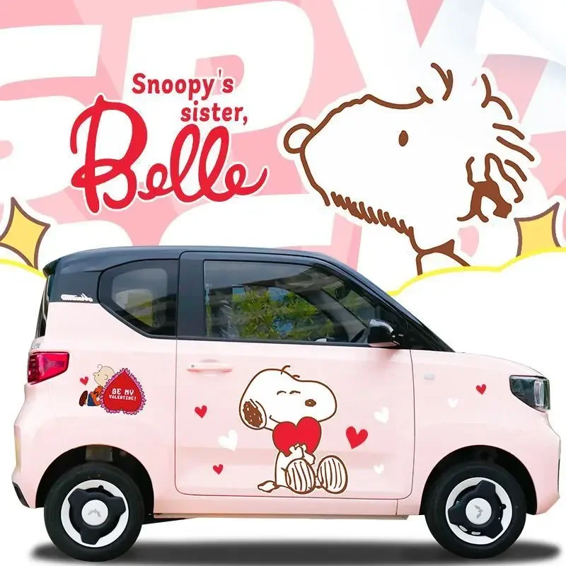 Водонепроницаемые наклейки Kawaii Snoopy в ассортименте
