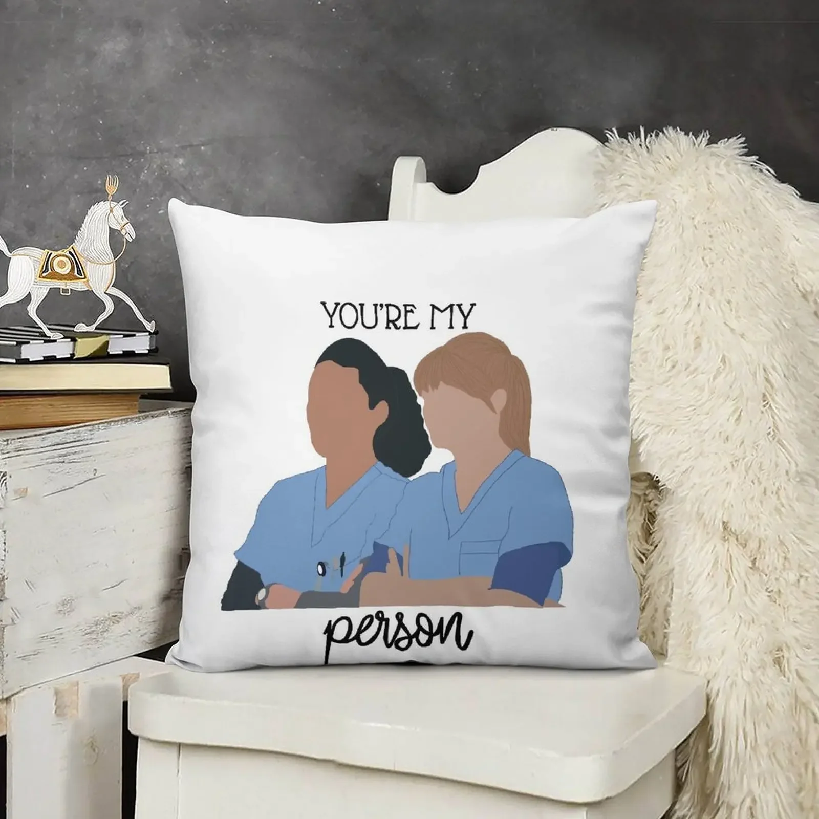 Пледы с анатомией Мерседия и Кристины Грейса рождественские подушки для дивана