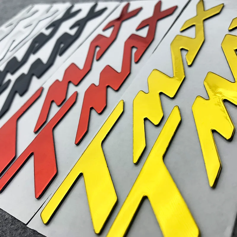 3D аксессуары для мотоциклов Логотип значок хромированные наклейки Мягкие