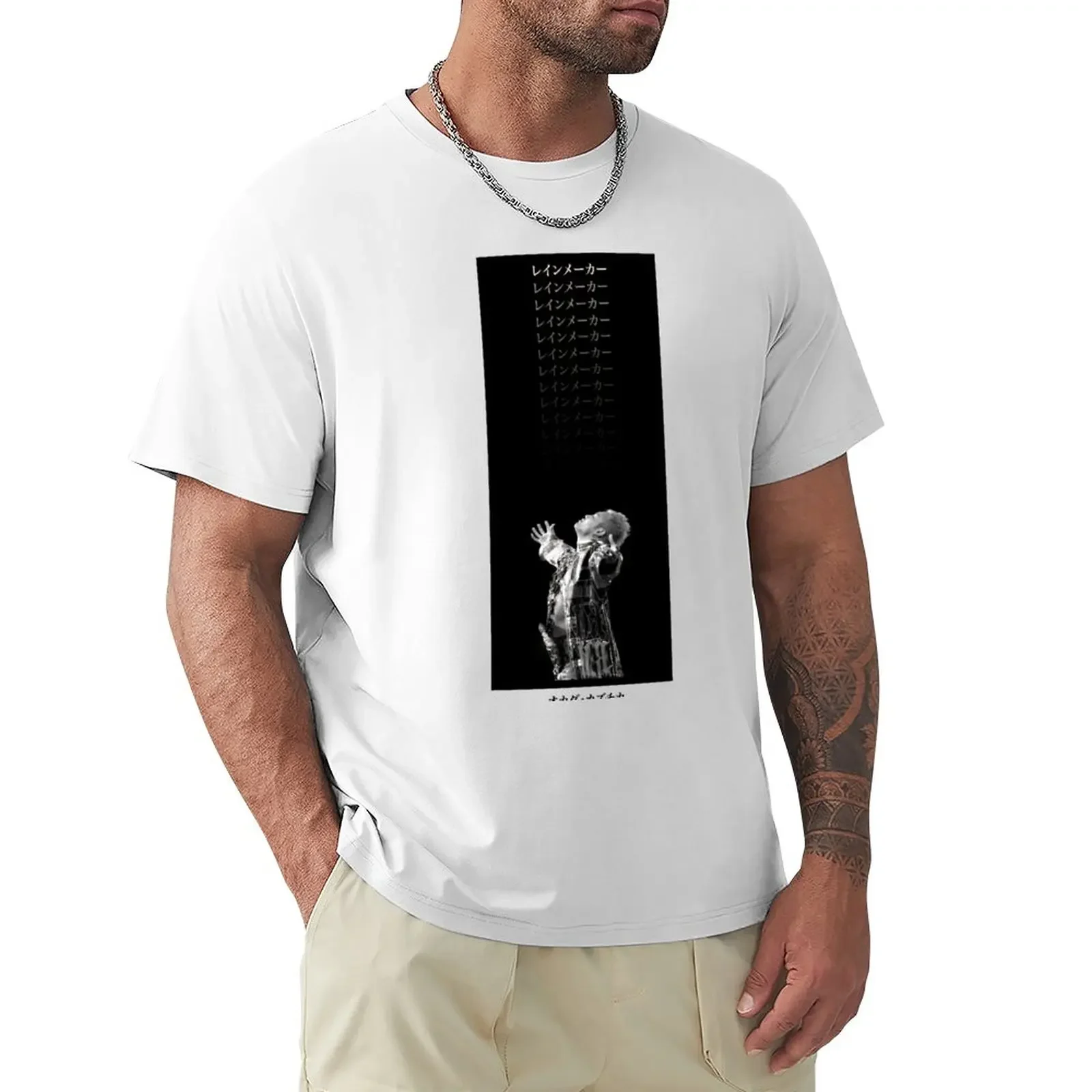 Футболка Rainmaker Яркие топы кавайная одежда мужская футболка большого размера