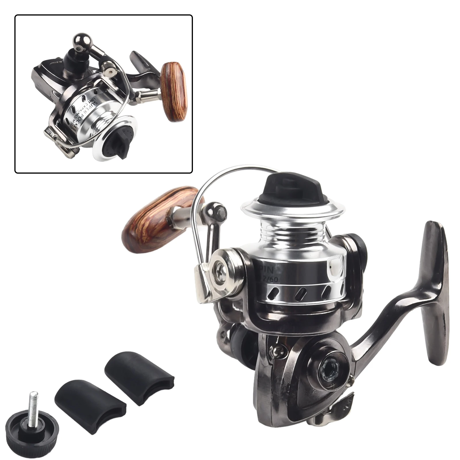 

Micro Fishing Reel Mini Roller Supply 1pc Lure Outdoor Tiny Vessel Equipment Left-right interchange Lightweight