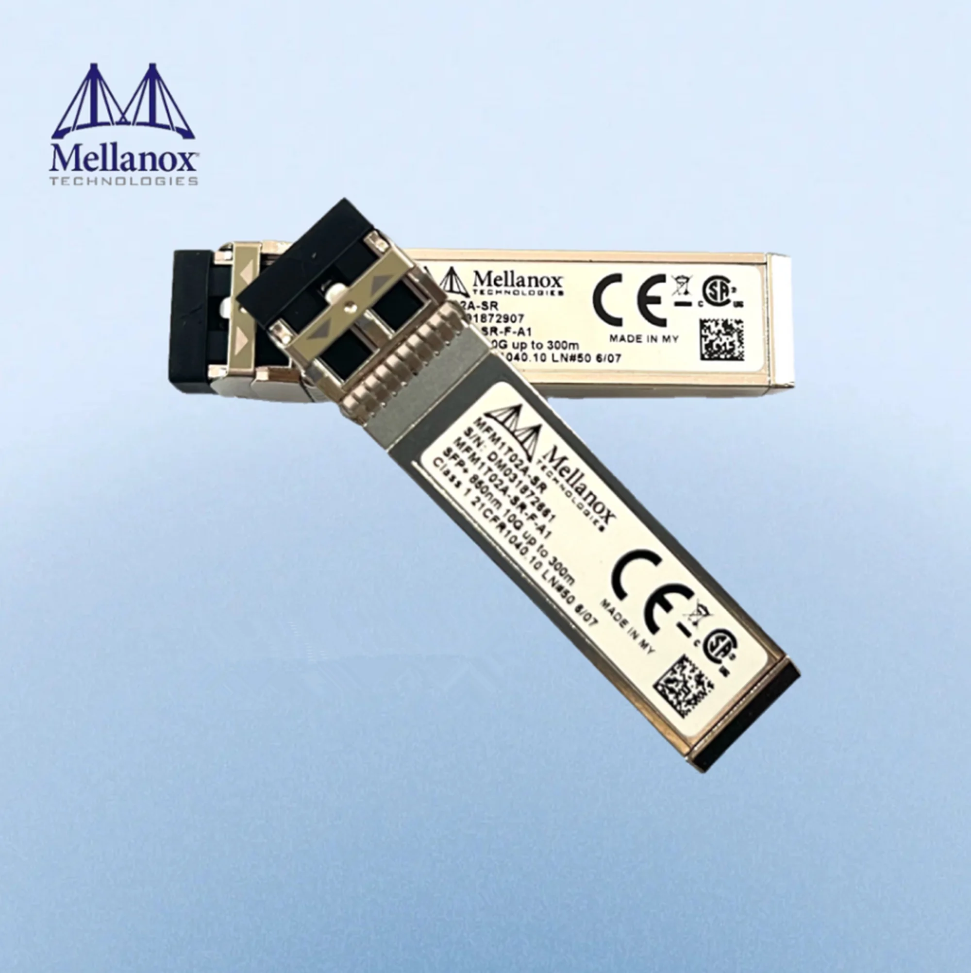 

Mellanox 10g fiber module/MFM1T02A-SR/MFM1T02A-SR-F-A1/10G SFP SR Compatible Optical Module/mellanox 10g sfp/mellanox sfp module